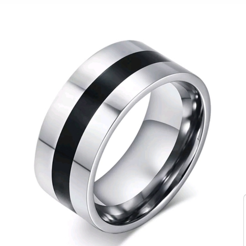 NEW Wedding Band Ring Sz 6 Men Women Silver